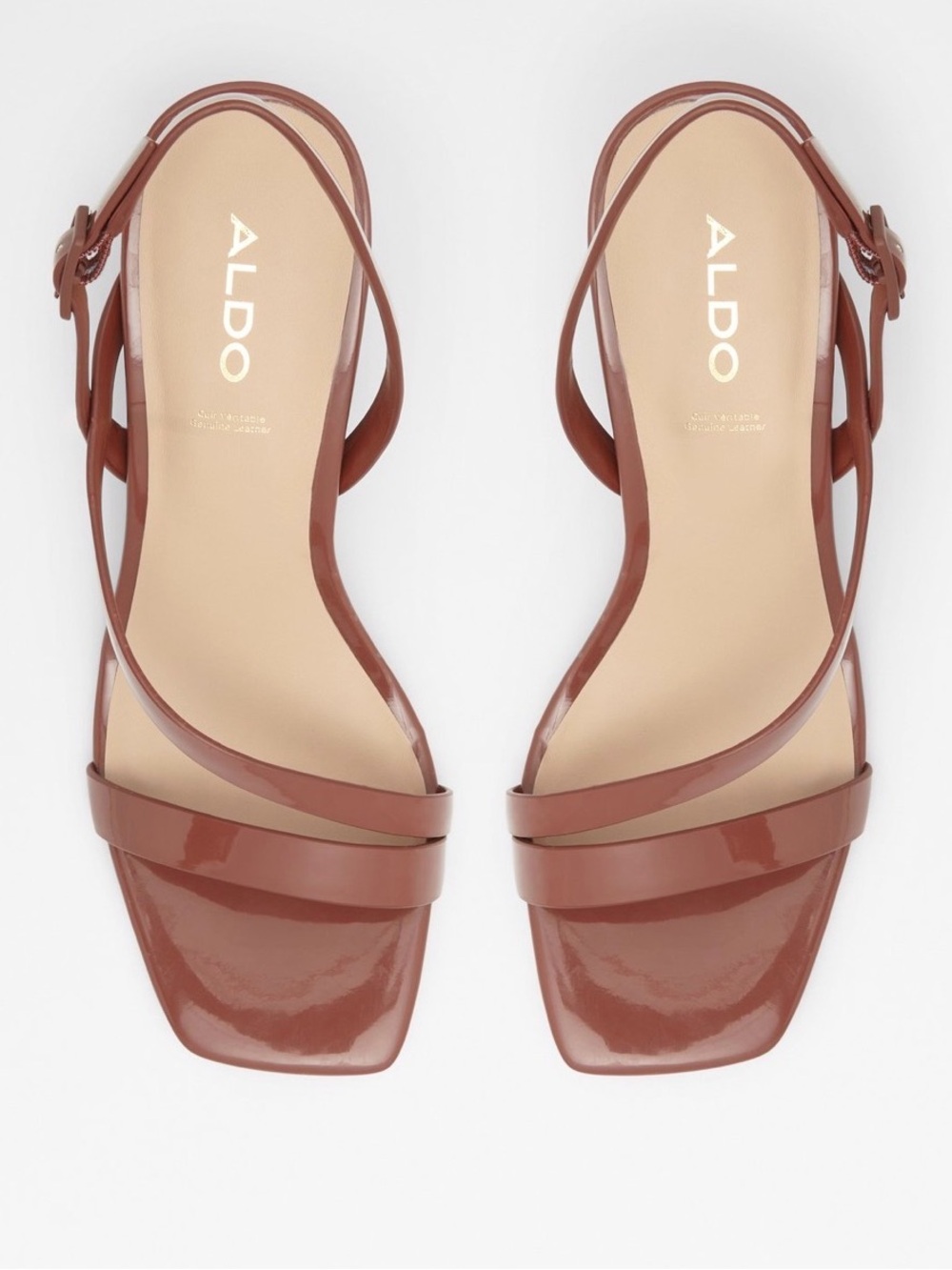 Adiemwen Women’s Leather Sandals/Aldo Shoes Balrain - Picture 3 of 11